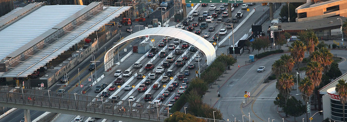 U.S. and Canadian Vehicles Entering Mexico